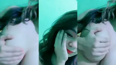 Bokep Indo Dedek Theresya Pamer Toket Gede poster